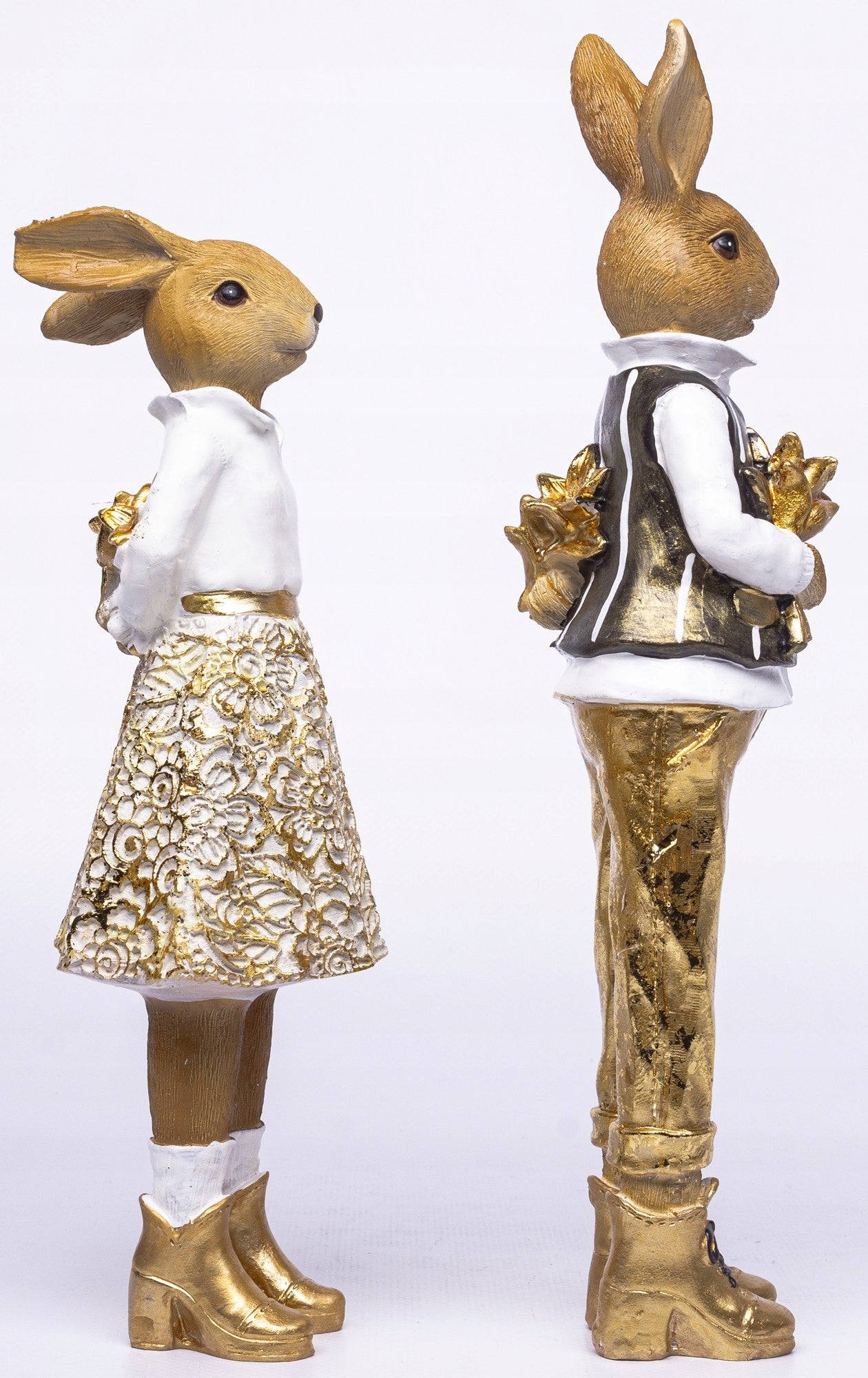 Figurka wielkanocna zając 28 cm