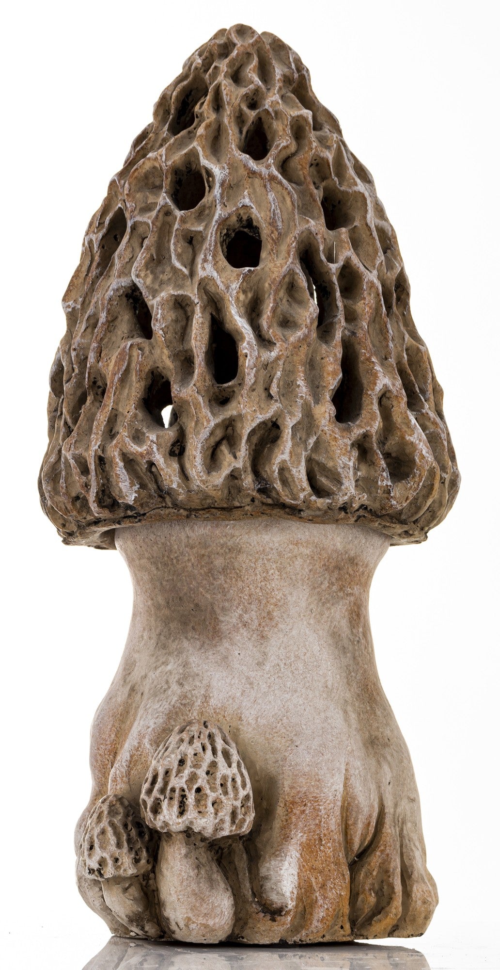 Dekoracja ceramiczna Art.dekoracyjny Grzyb szary,brązowy 34x15,5x15,5