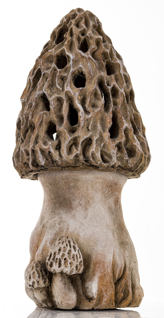Dekoracja ceramiczna Art.dekoracyjny Grzyb szary,brązowy 34x15,5x15,5