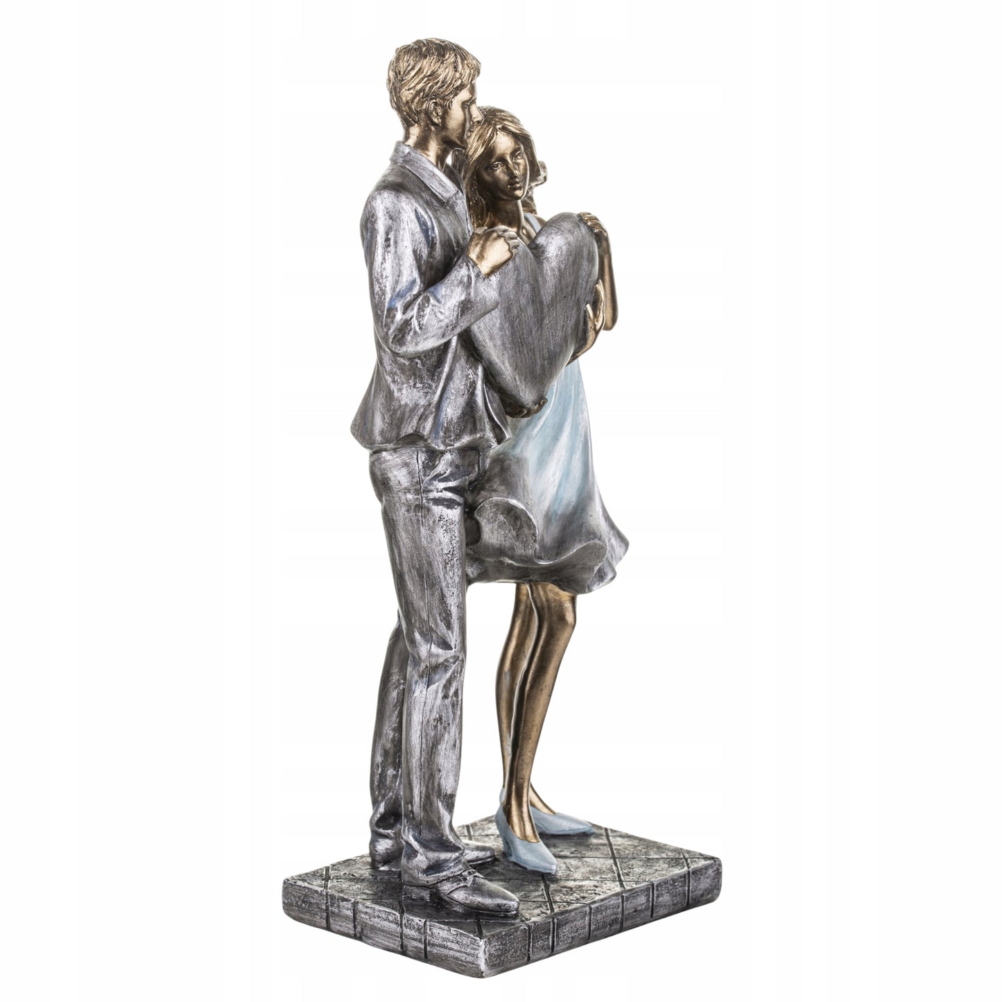 Figurka zakochani Para ona i on prezent na dzień zakochanych ślub zaręczyny