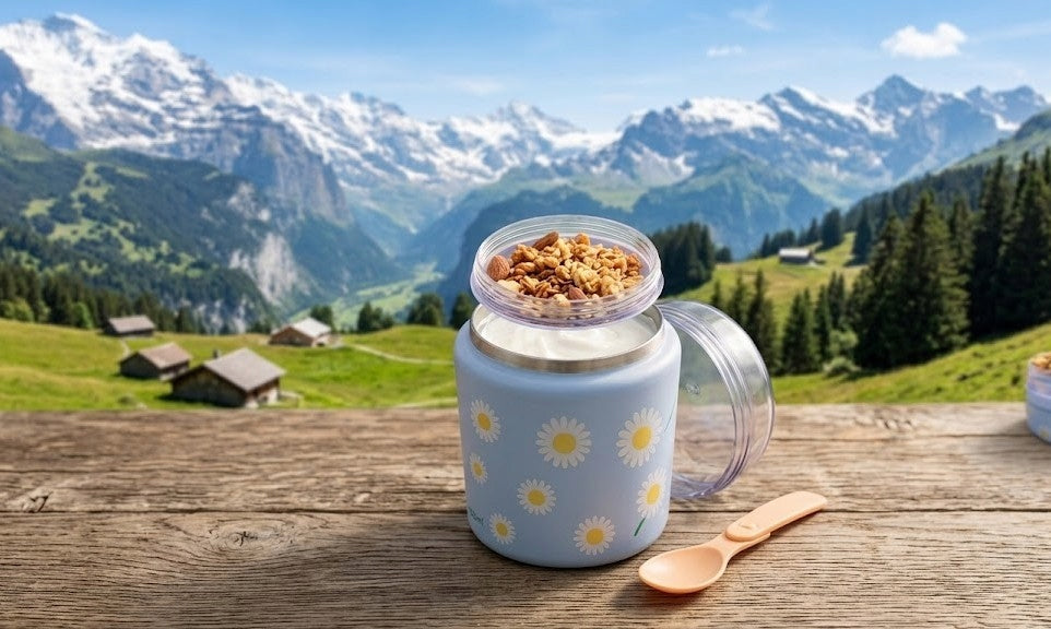 Pojemnik na lunch kubek termiczny na jogurt zupę sałatkę śniadaniowy 400ml