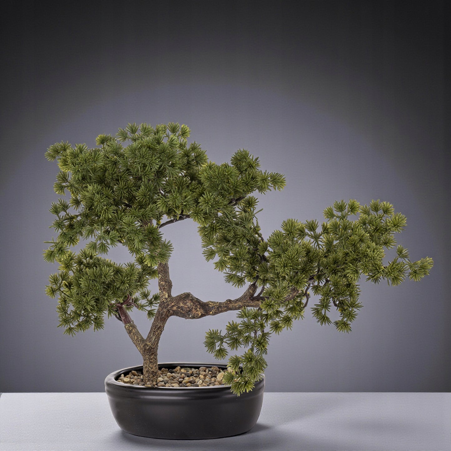 Sztuczne drzewko Bonsai w doniczce 38x45x25 ozdobne