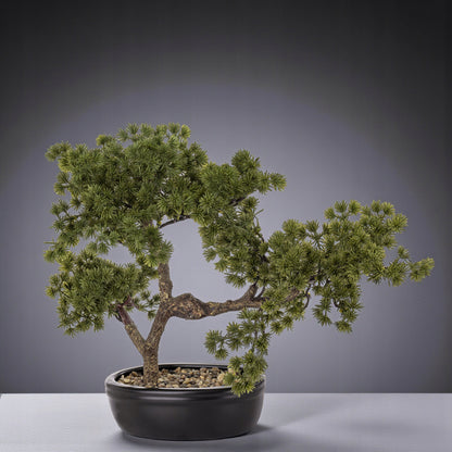 Sztuczne drzewko Bonsai w doniczce 38x45x25 ozdobne