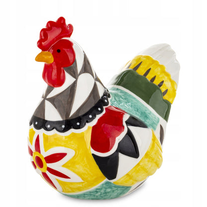 Figurka kura wielkanocna kolorowa ozdoba 22,5x15x23 CM