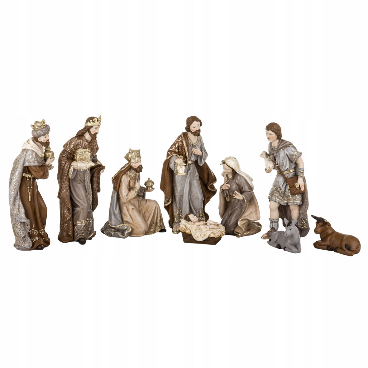 Figurki do Szopki Szopka Bożonarodzeniowa Figurka Świąteczna stajenka