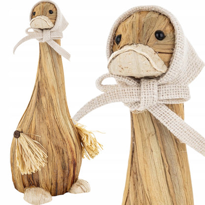 Figurka Kaczka 39cm ozdoba dekoracyjna gęś wielkanocna