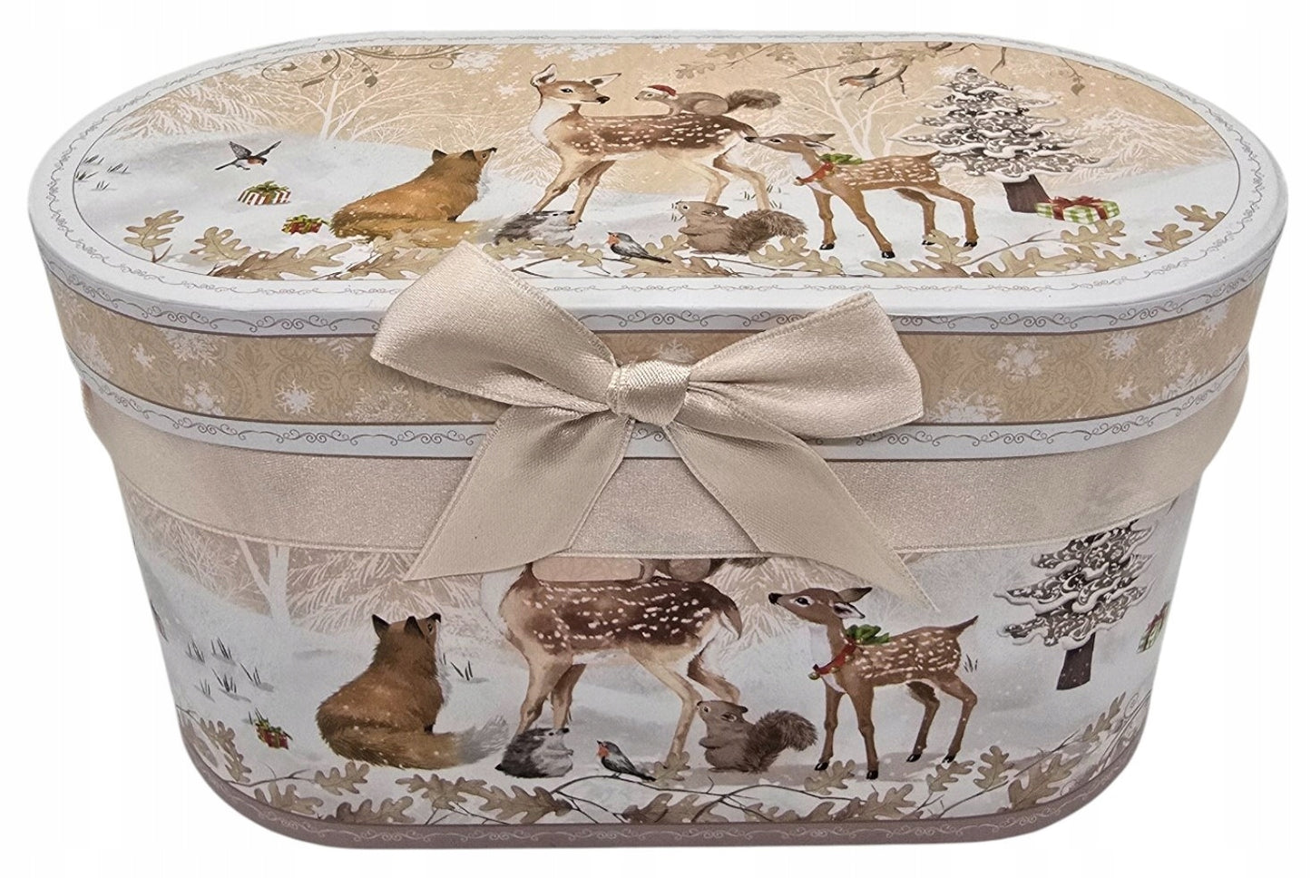 KUBKI KUBEK CERAMICZNE ZESTAW PREZENT ŚWIĘTA SARENKI Z PUDEŁKIEM 300 ML