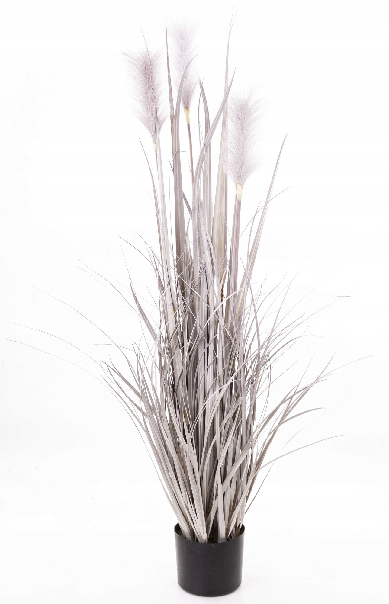 Trawa sztuczna ozdobna pampas donica beżowa 121cm