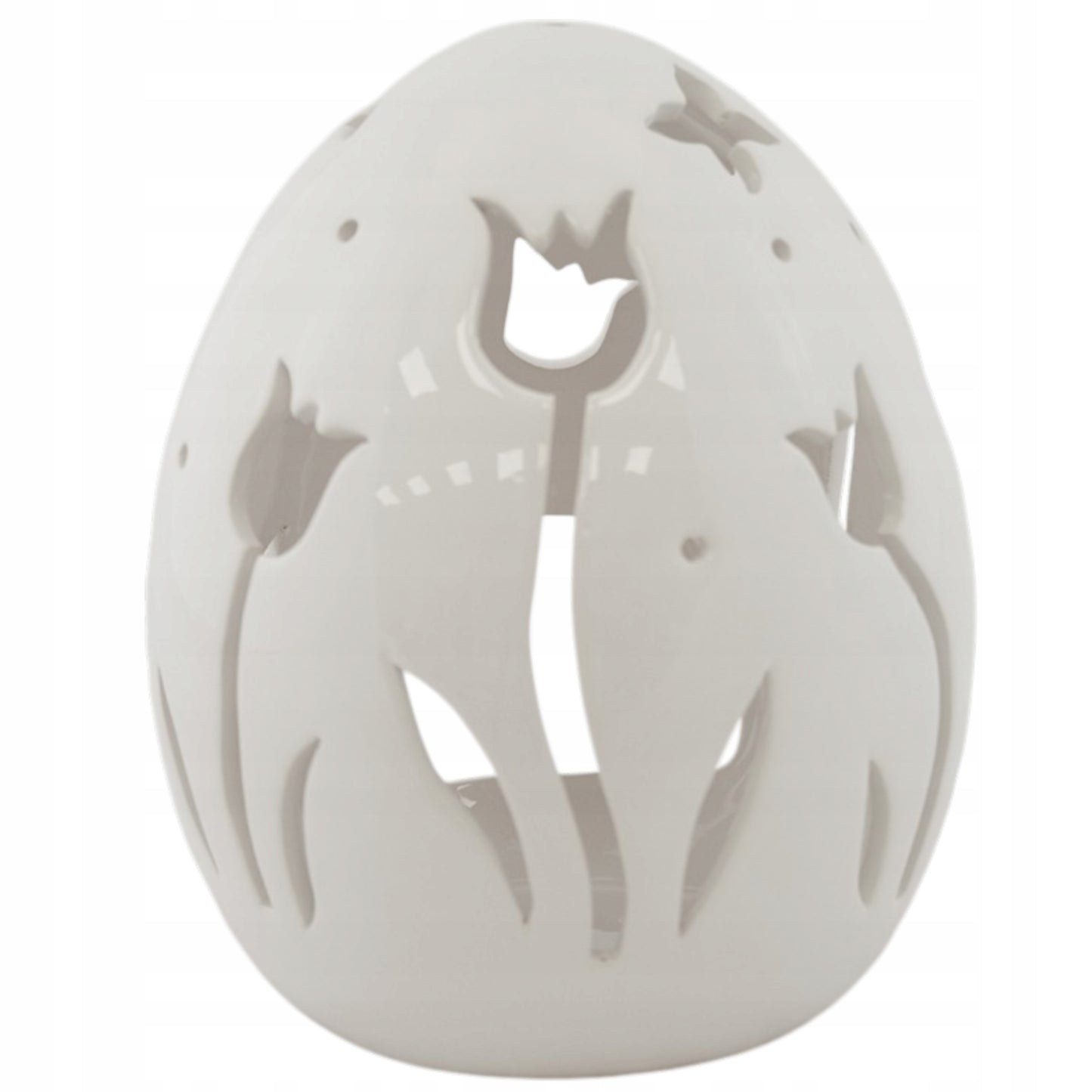 Jajko T-Light dekoracja wielkanoc ozdoba ceramiczna latarenka 20cm