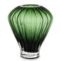 Wazon szklany Burano zielony 26,5x23x23