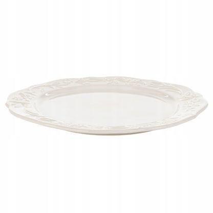 Talerz obiadowy duży płytki porcelanowy 28cm Sarmatia