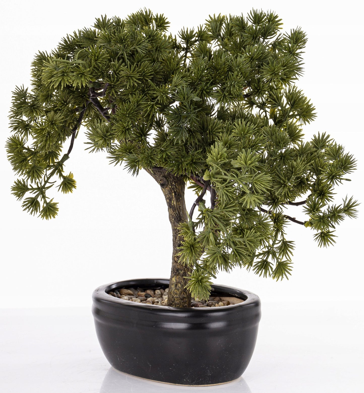 Sztuczne drzewko Bonsai w doniczce 31x30x24 naturalne wysoka jakość