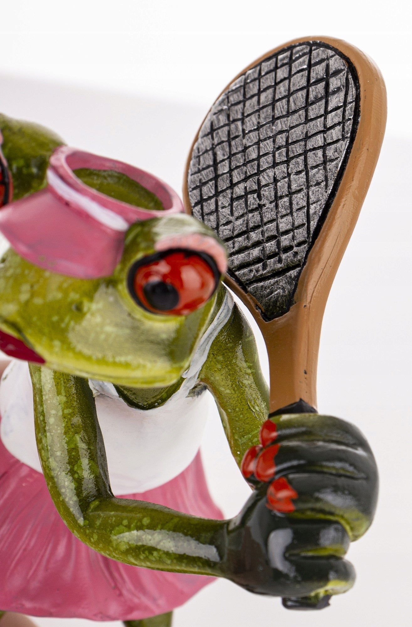 Figurka żabka żaba tenisistka gracz tenis prezent dla tenisistki