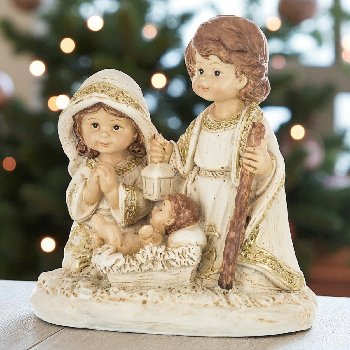 SZOPKA BOŻONARODZENIOWA STAJENKA FIGURKA ŚWIĄTECZNA ŚWIĘTA 9,5 CM
