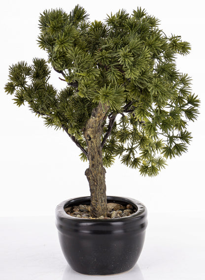 Sztuczne drzewko Bonsai w doniczce 31x30x24 naturalne wysoka jakość