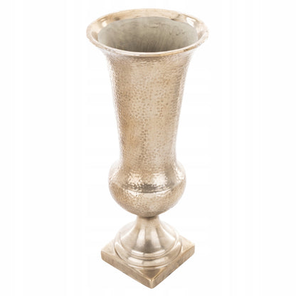 DUŻY Wazon ceramiczny złoty glamour dekoracja na kwiaty do Salonu i Jadalni
