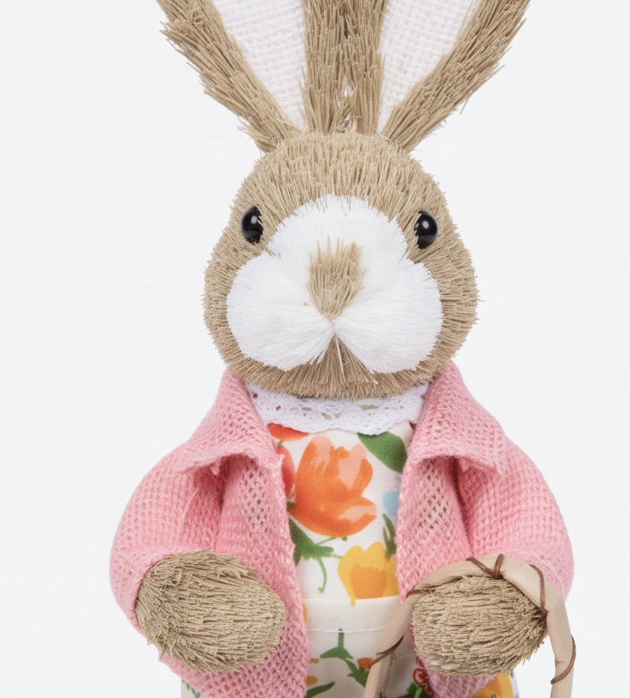 Figurka wielkanocna zając 35 cm dekoracyjny królik zajączek