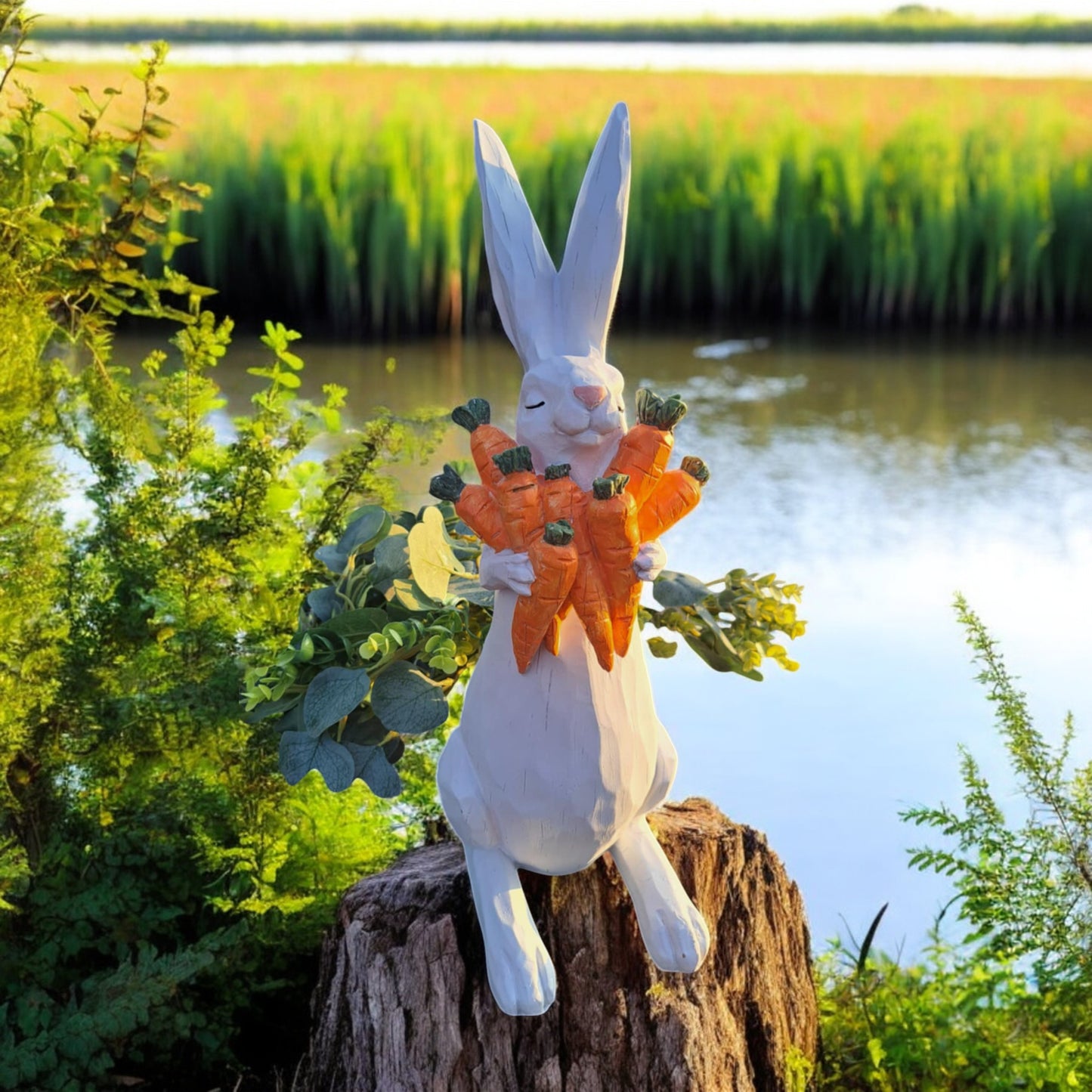 Figurka wielkanocna tworzywo sztuczne 43 cm
