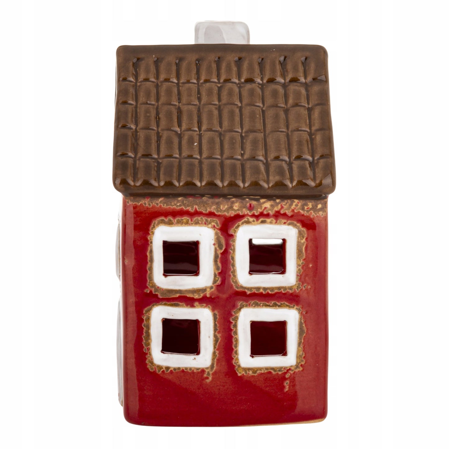 Dekoracja Domek Na T-Light Figurka Kamieniczka 10,5x6x6 cm świecznik