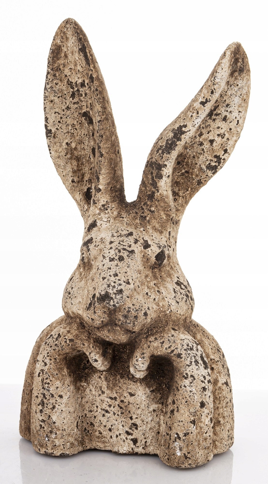 Zając Królik figurka zamyślony szaro-brązowy Piękny 29cm wielkanocna