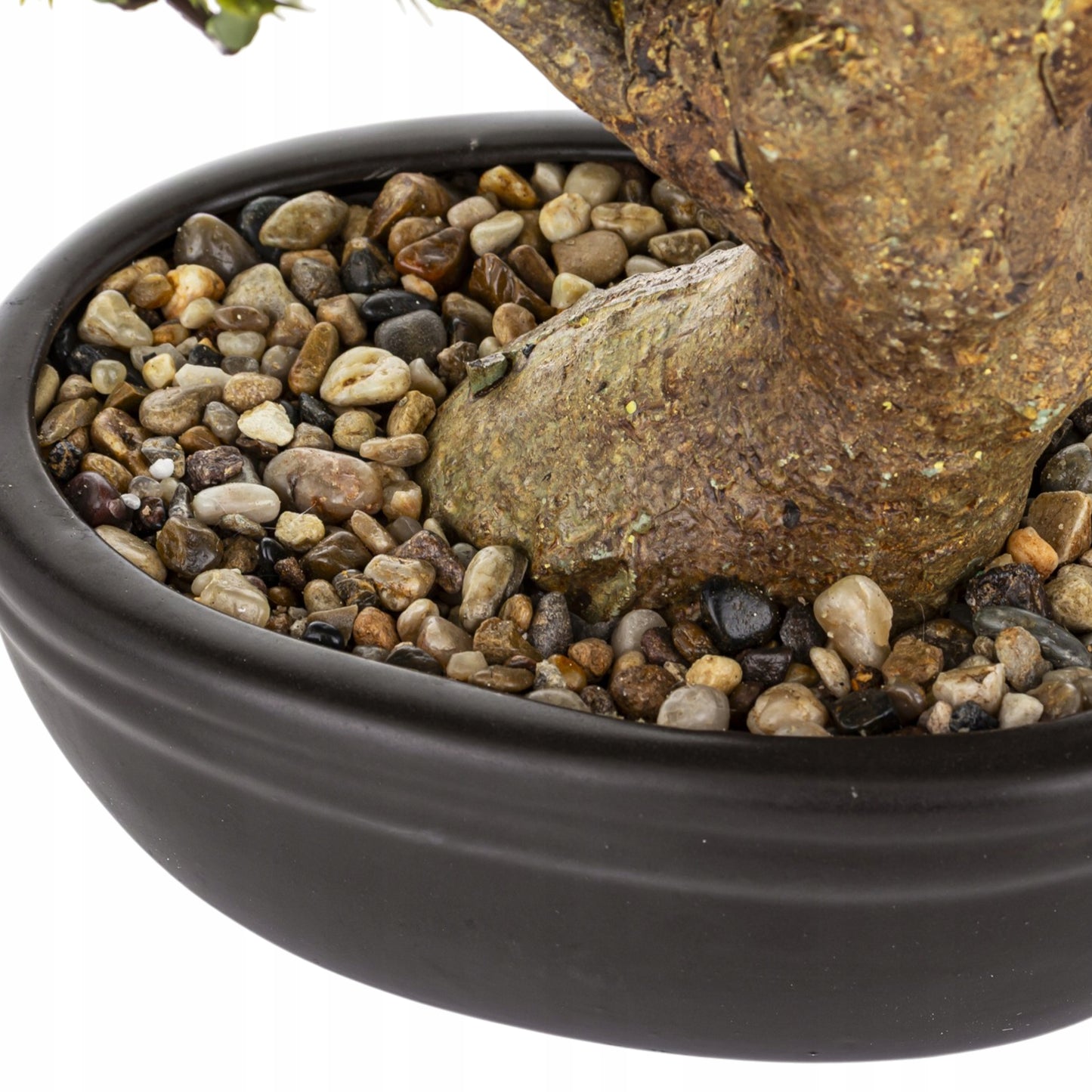 Okazałe sztuczne drzewko BONSAI 48x50x28 cm modrzew japoński iglasty BONZAI