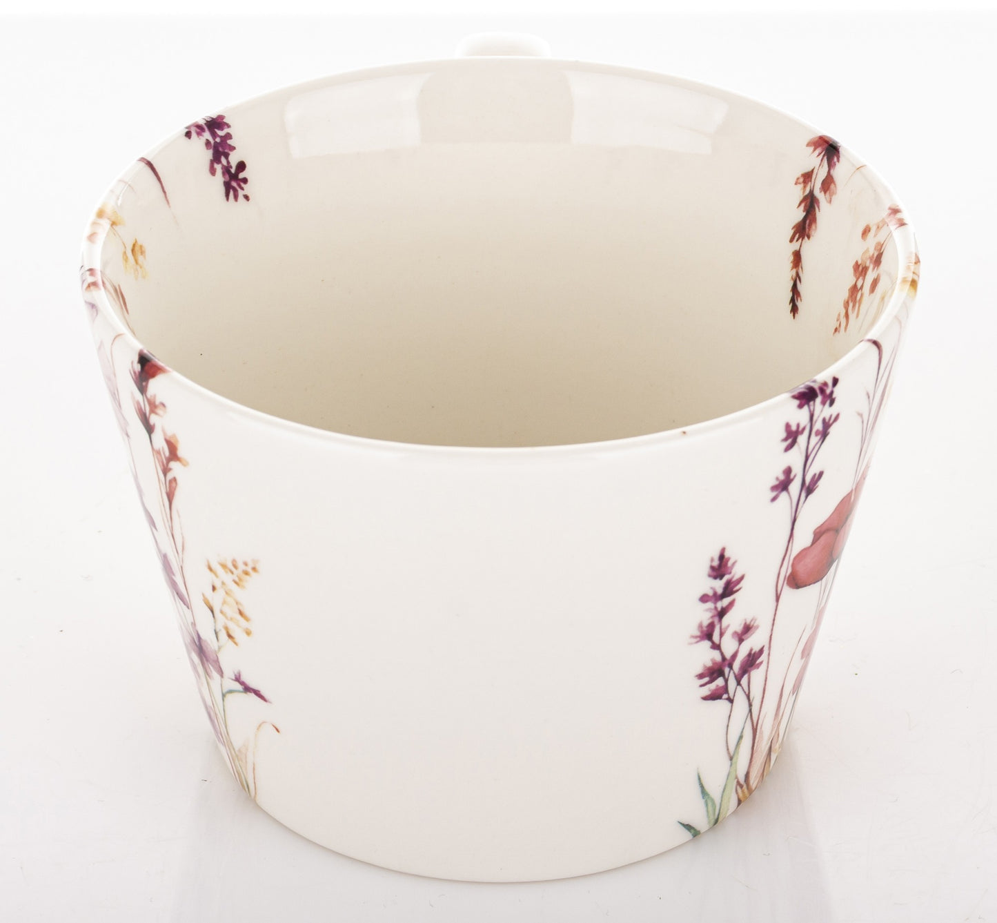 Porcelanowy Kubek Floral Garden duży wiosenny boho w kwiaty 450 ml
