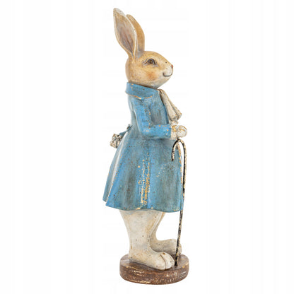 Figurka Królik Dekoracyjny 26cm Elegancki Dżentelmen Wielkanoc Ozdoba zając