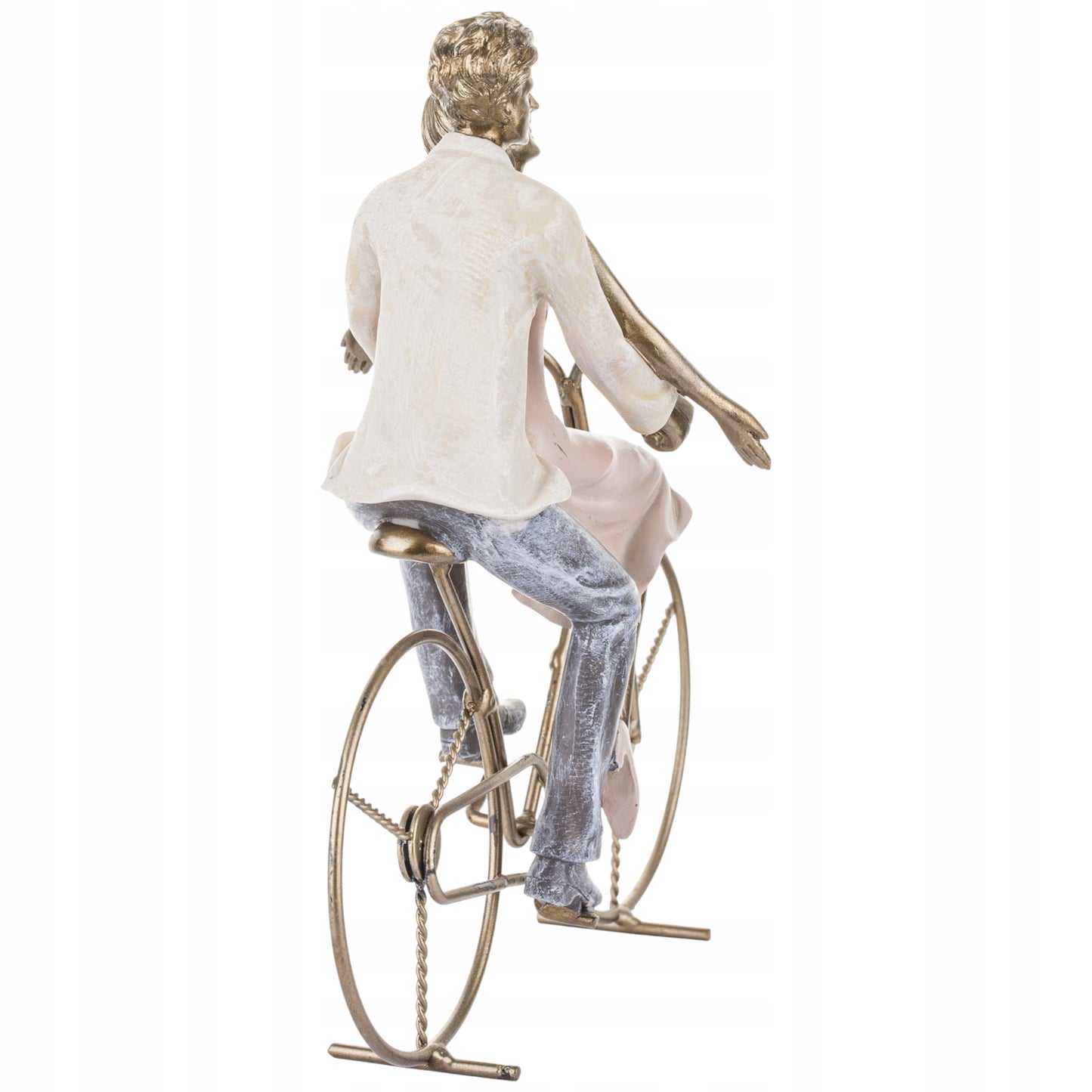 Para na rowerze figurka Ona i On Walentynki dekoracja ślubna zakochani