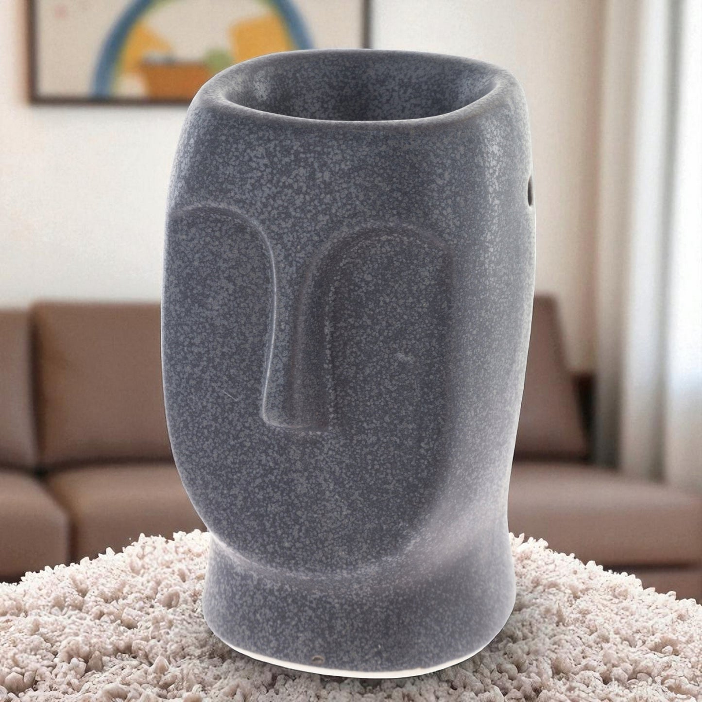 Kominek Zapachowy z Ceramiki 13 cm Aromaterapia Dekoracja w Jednym głowa