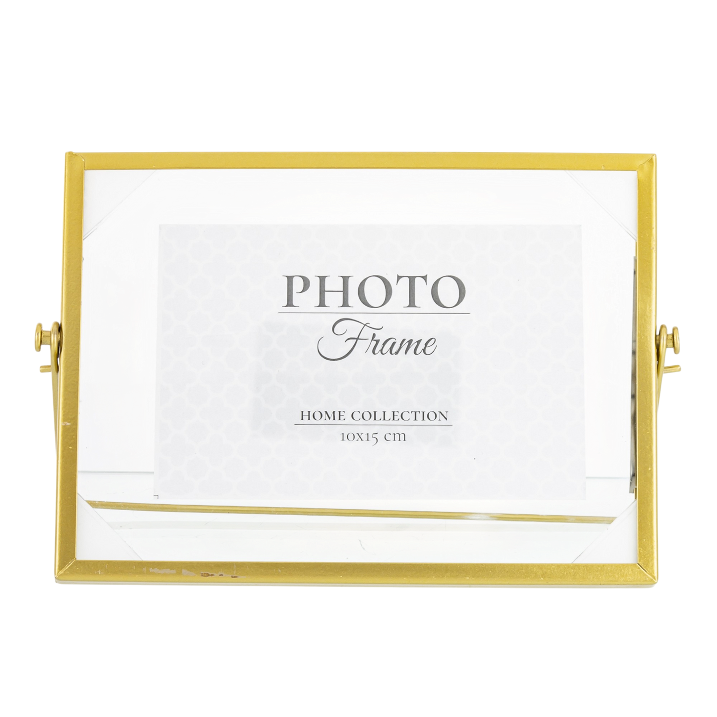 RAMKA ZŁOTA NA ZDJĘCIE 10x15cm METALOWA GLAMOUR float pływająca stawiana