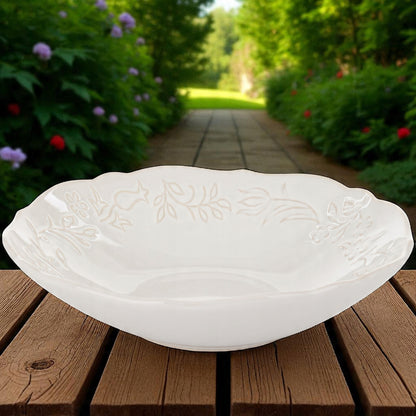 Salaterka Miska miseczka porcelanowa kremowa 13cm