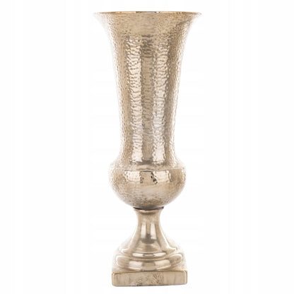DUŻY Wazon ceramiczny złoty glamour dekoracja na kwiaty do Salonu i Jadalni
