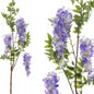 Sztuczna gałązka dekoracyjna wisteria wisząca kwiaty wisterii niebieska