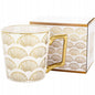 Porcelanowy Kubek elegancki złote ucho 310ml
