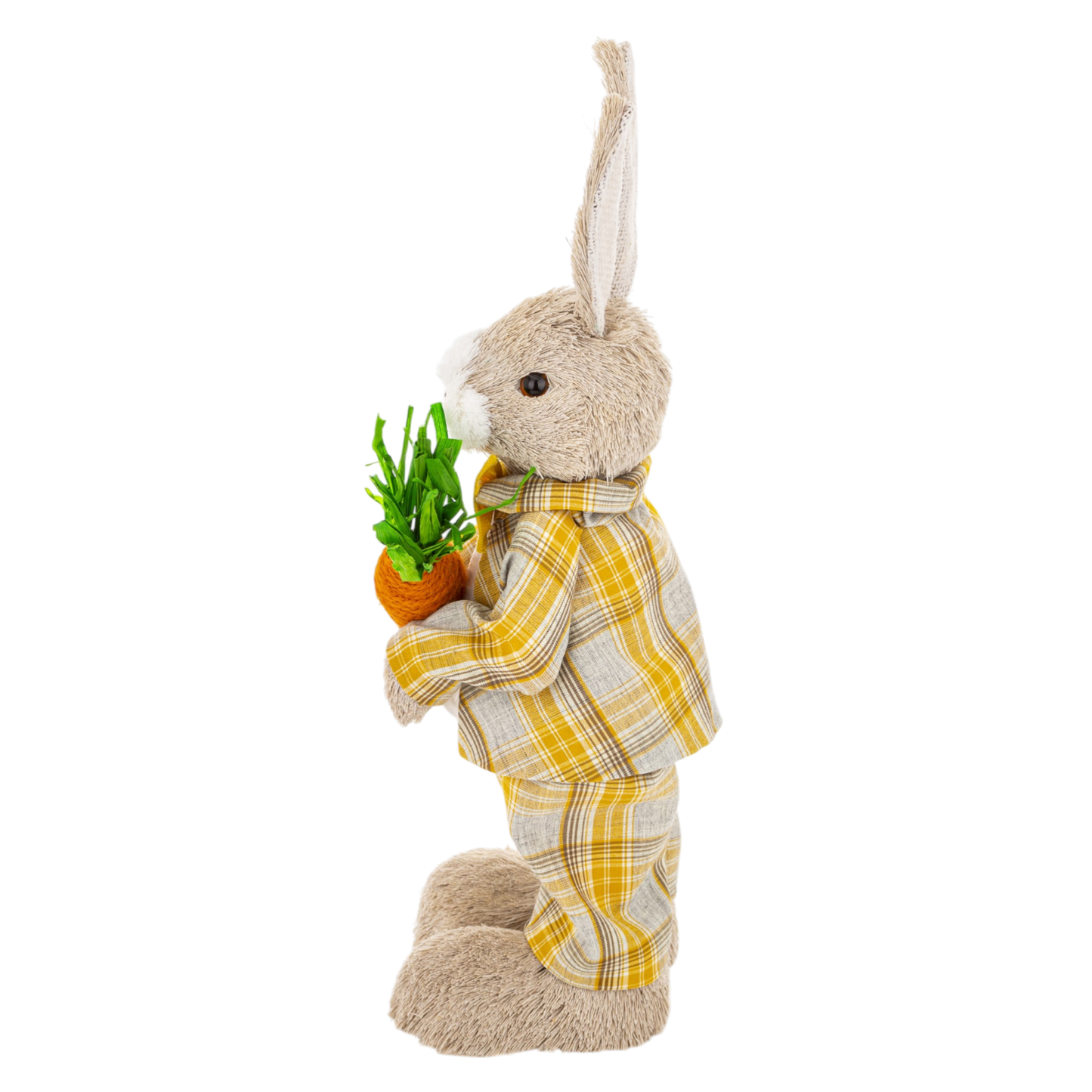 Zając Zajączek słomiany Wielkanocny Dekoracja na Wielkanoc 44 cm Ozdoba