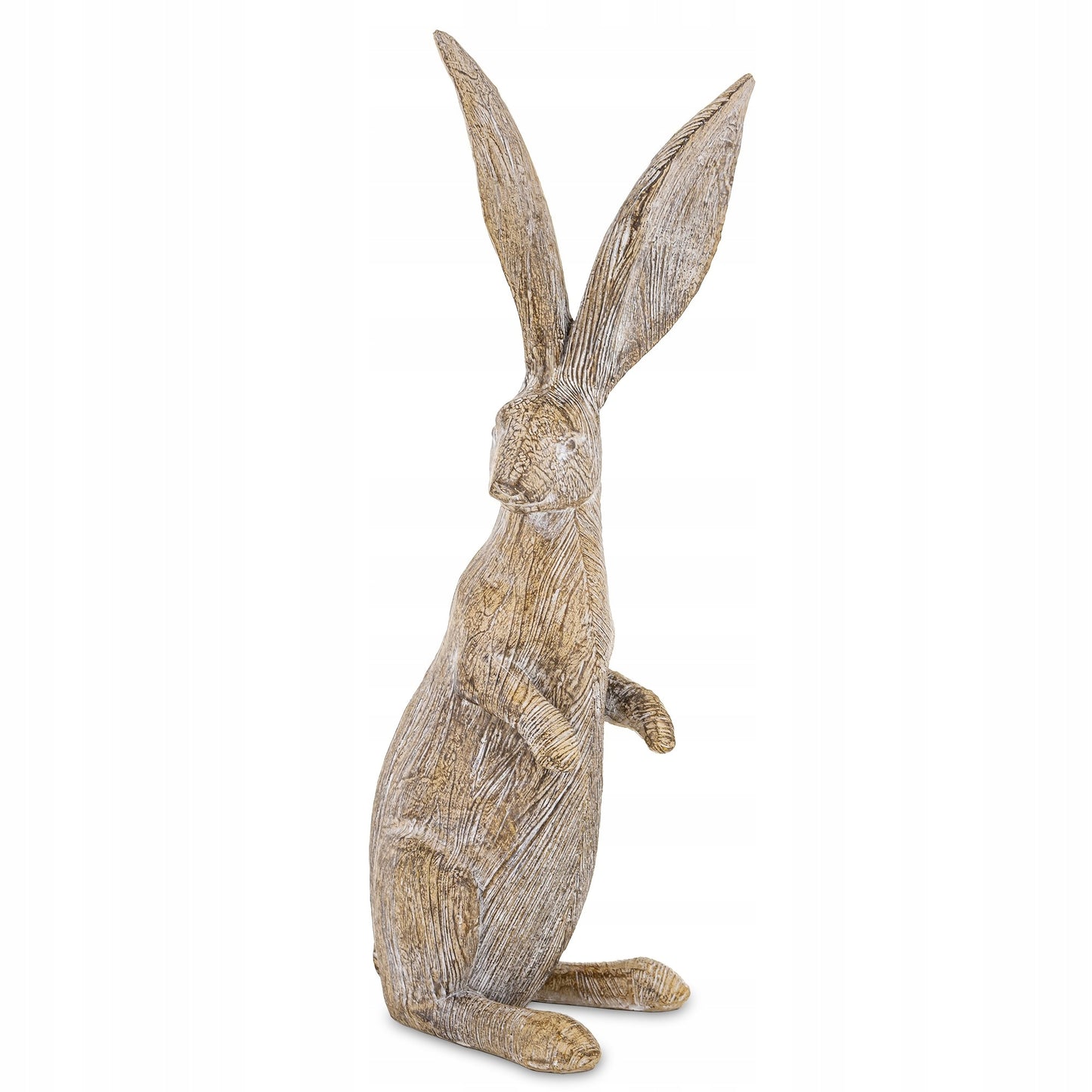 Królik Zając Zajączek boho figurka wielkanocna naturalna dekoracja domu
