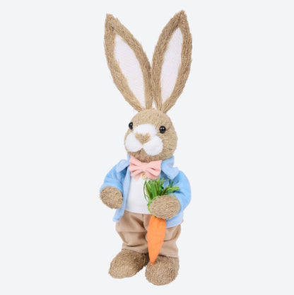 Figurka wielkanocna tworzywo sztuczne zając 35 cm