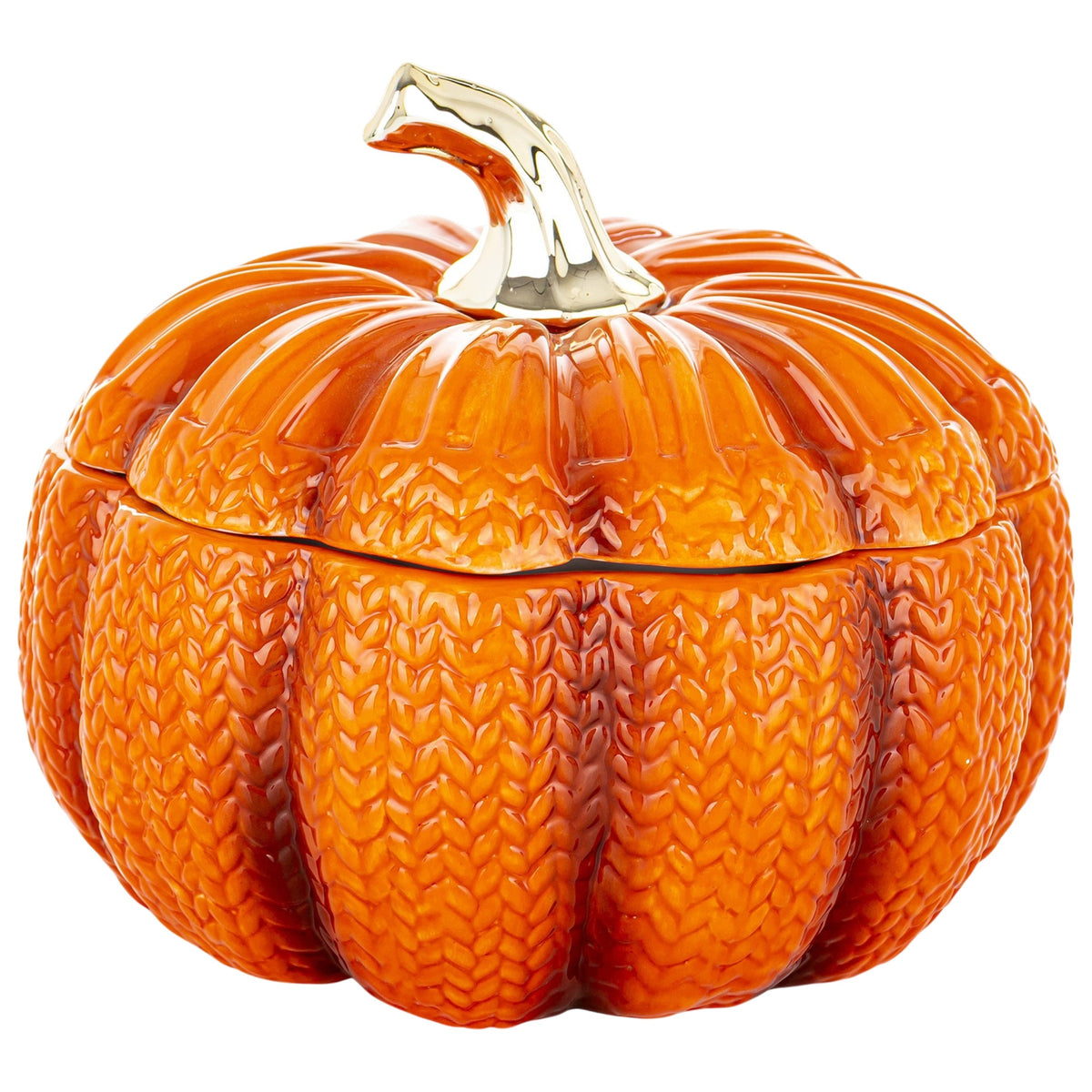 dynia pojemnik dekoracyjny ceramiczny Figurka jesienna ozdoba halloween 16