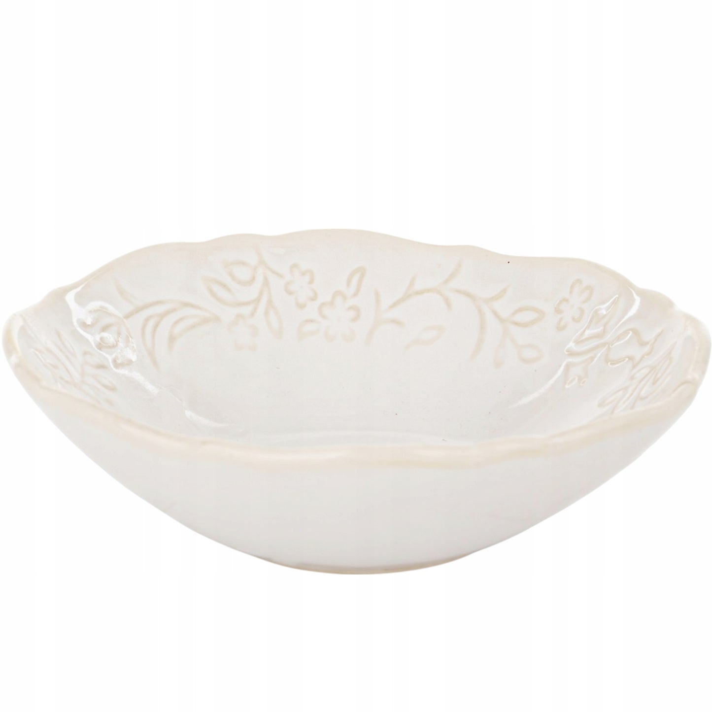 Salaterka Miska miseczka porcelanowa kremowa 13cm