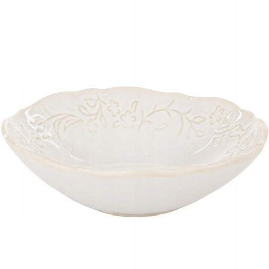 Salaterka Miska miseczka porcelanowa kremowa 13cm