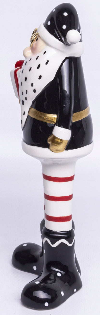 Figurka świąteczna Mikołaja 24 cm - Dekoracja Świąteczna dolomit