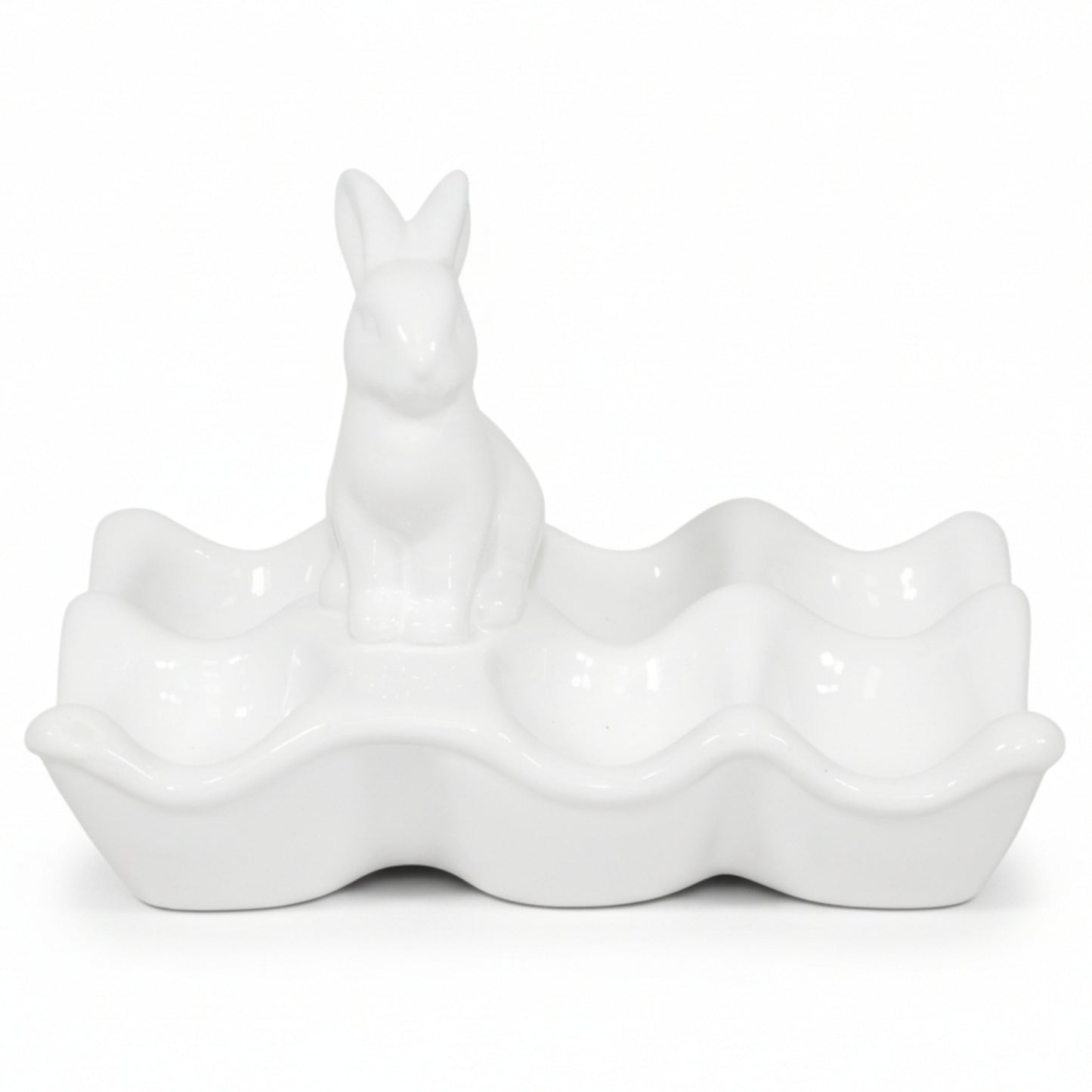 talerz na jajka półmisek podstawka ceramiczna
