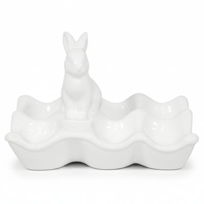 talerz na jajka półmisek podstawka ceramiczna