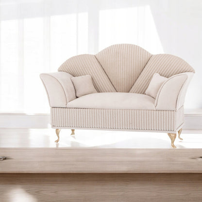 Szkatułka Na Biżuterię Beżowa sofa Venus pudełko