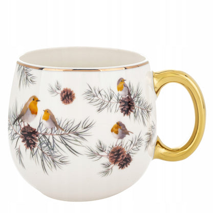 Porcelanowy Kubek w pudełku na prezent baryłka 530 ml duży filiżanka