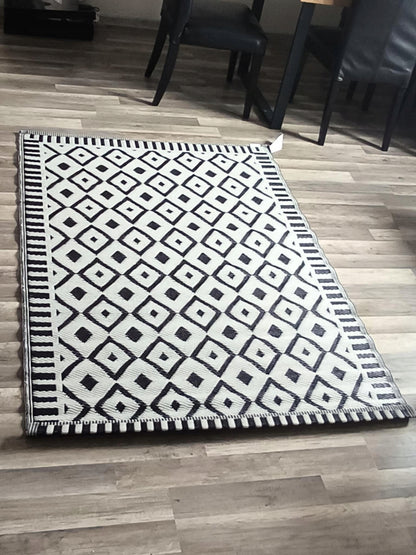 Dywan mata na balkon do ogrodu 120 x 180 zewnętrzny tarasowy wodoodporny