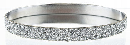 TACA DEKORACYJNA LUSTRZANA SREBRNA GLAMOUR 18,5x11,5cm podstawka lustro