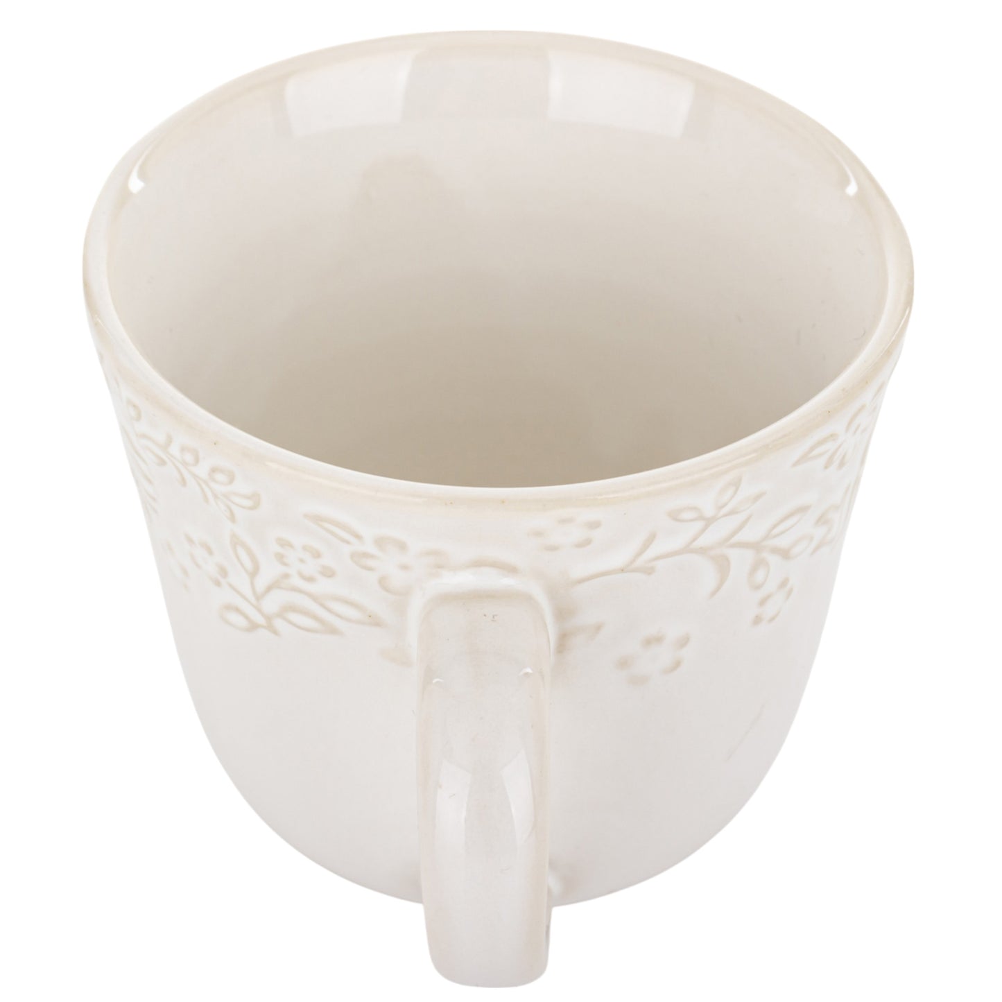 Filiżanka porcelanowa 250 ml 1 szt. kubek ecru Sarmatia porcelana