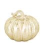 Ozdoba jesienna dynia srebrna 12,5x14,5x14,5 cm