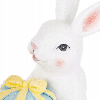 Figurka Królik Wielkanocny 28 cm dekoracja świąteczna ozdoba wielkanocna